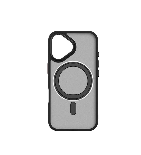 iStorm essentials iPhone 16 Magnetic Ring Case Black