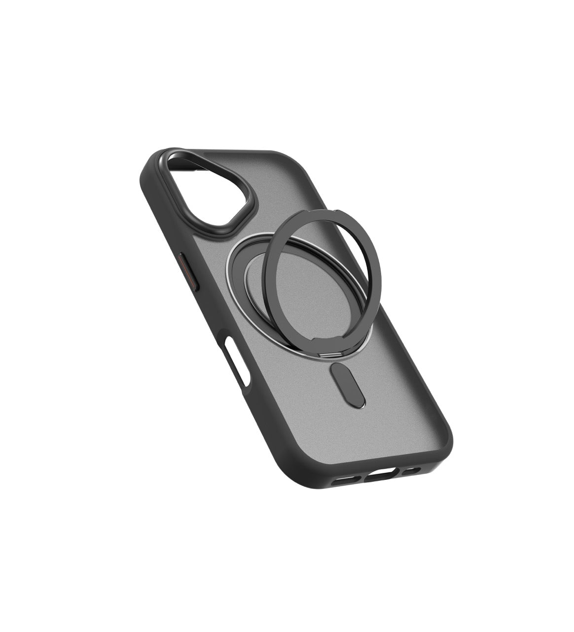 iStorm essentials iPhone 16 Magnetic Ring Case Black
