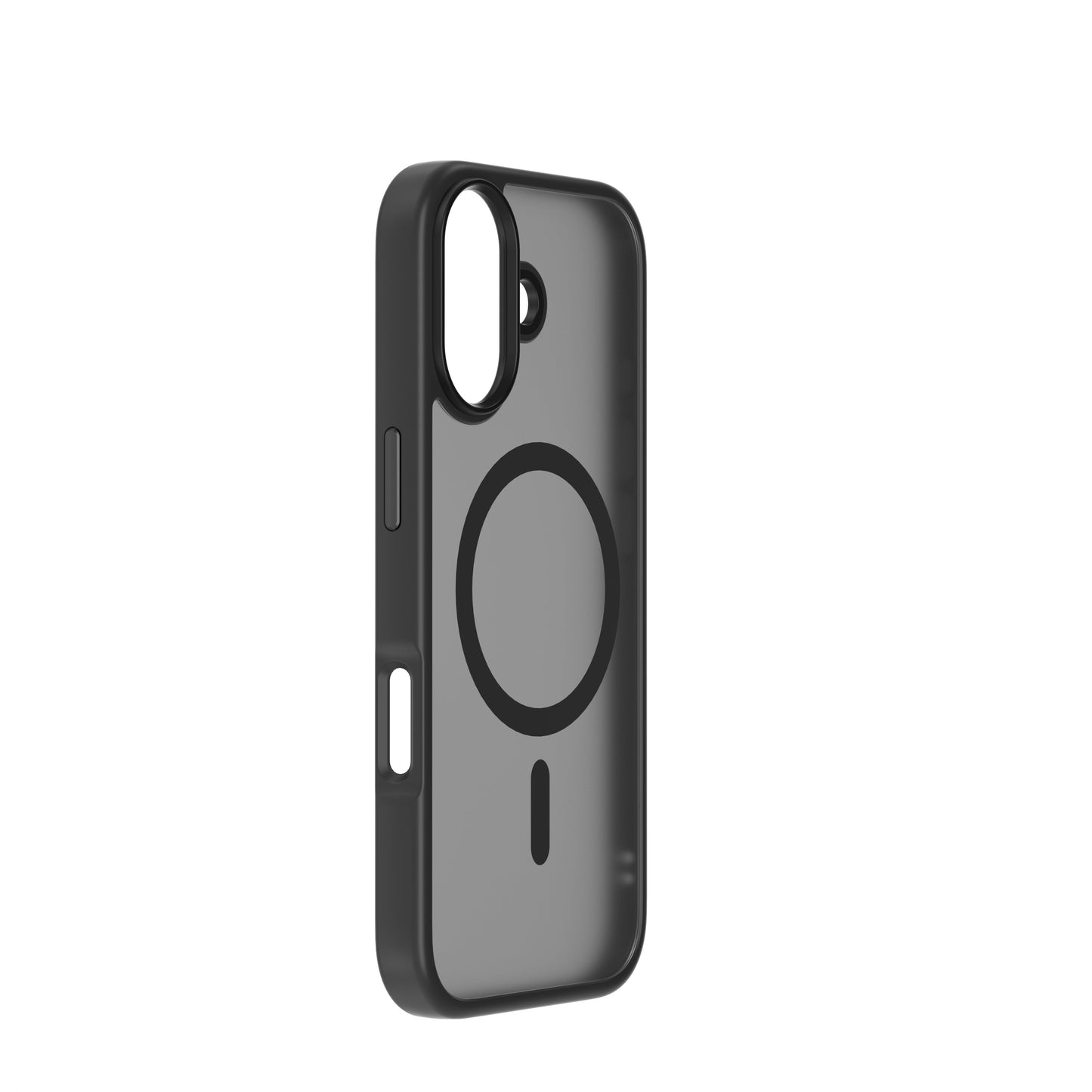 iStorm essentials iPhone 17 Magnetic Silicone Case Black