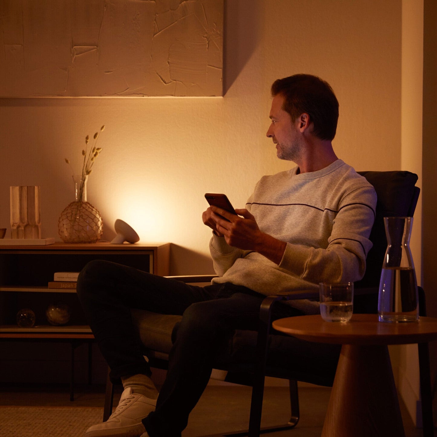 Philips Hue White and Color Ambiance Bloom - Black (Bluetooth)