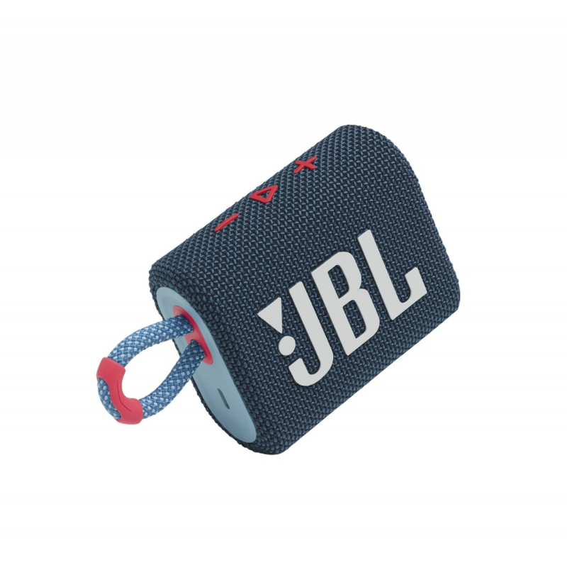 JBL GO 3 Portable Bluetooth Speaker – Blue Pink