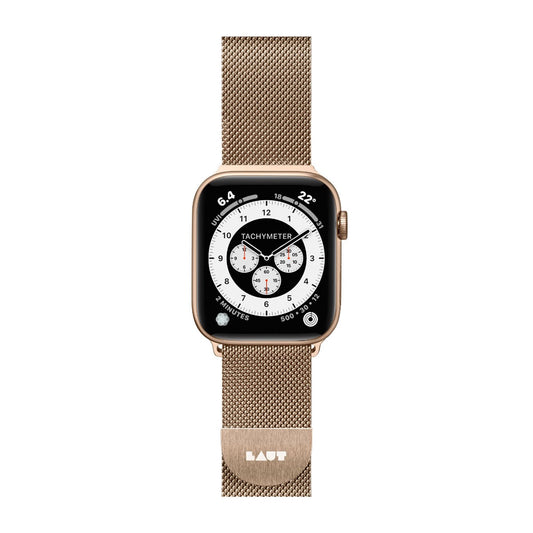 Laut Steel Loop Band for Apple Watch 44/42mm - Gold