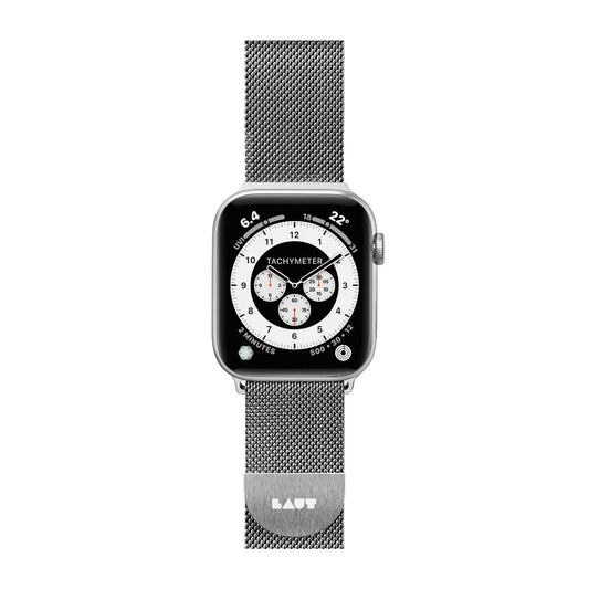Laut Steel Loop Band for Apple Watch 44/42mm – Silver