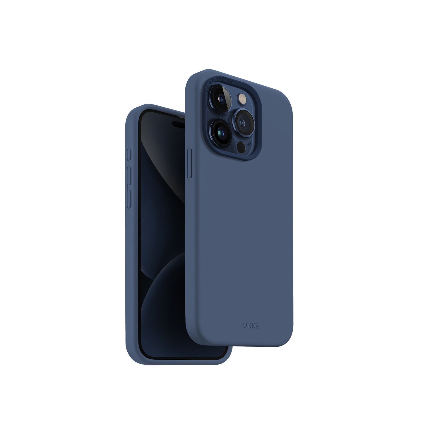 Uniq Lino Hue MagSafe For iPhone 15 Pro - Navy Blue