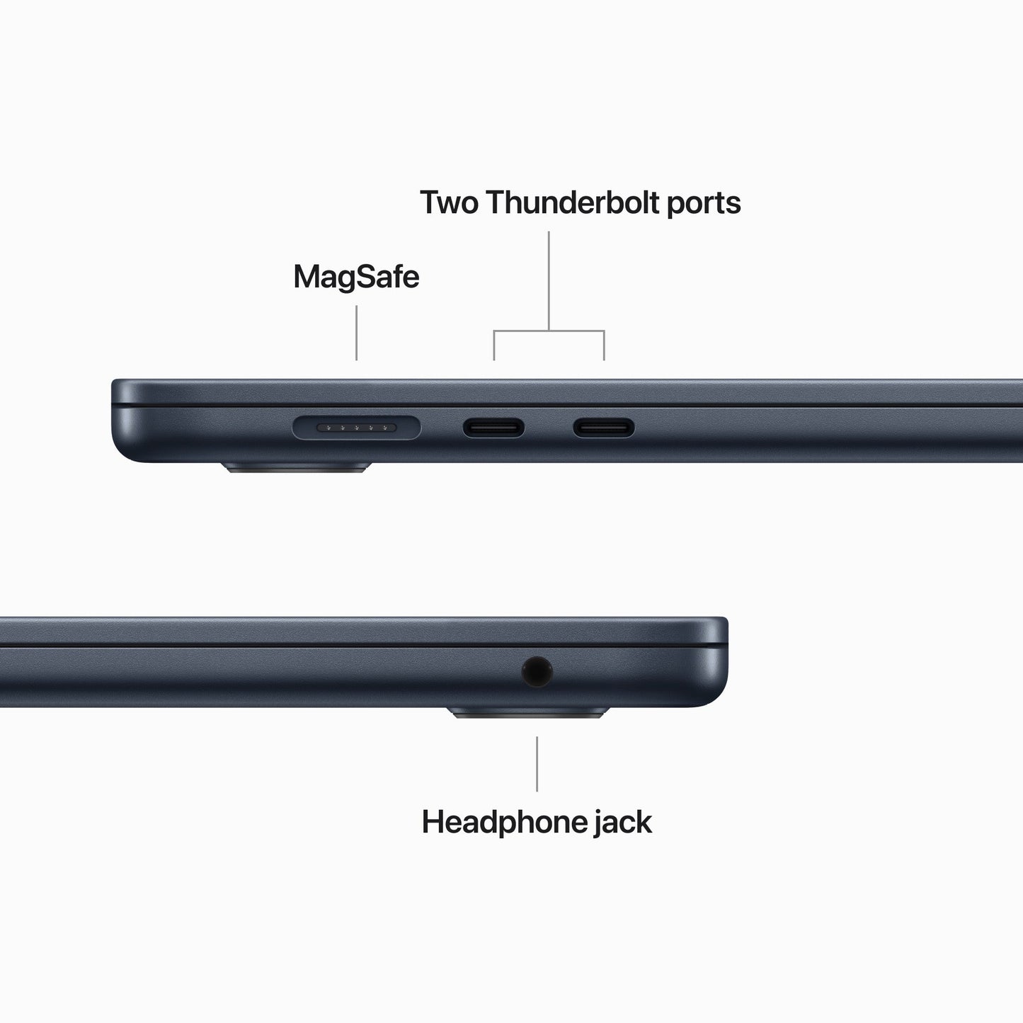 15-inch MacBook Air Apple M2, 256GB - Midnight