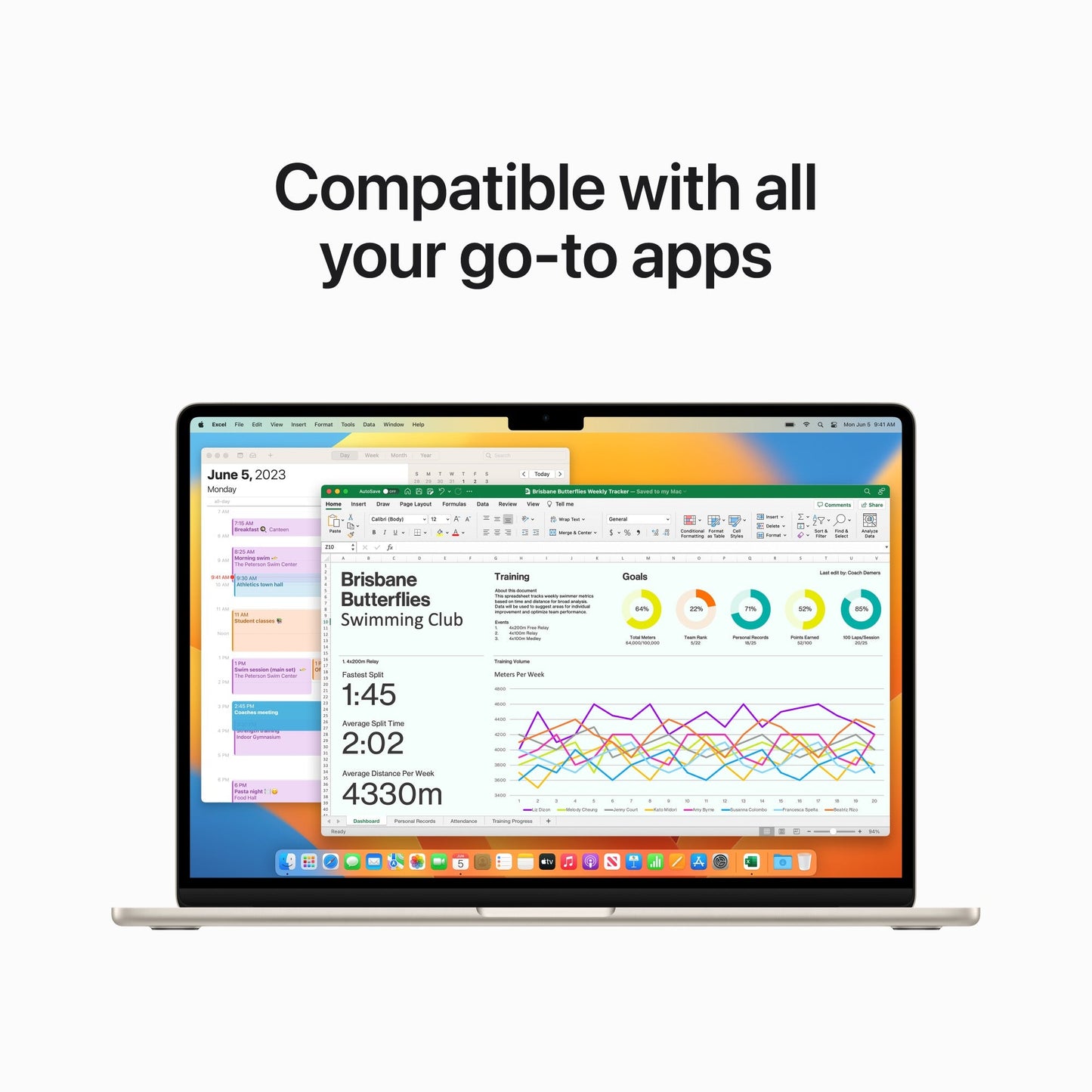 15-inch MacBook Air Apple M2, 256GB - Starlight (UK plug)
