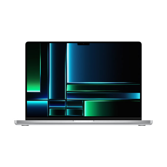 16-inch MacBook Pro: Apple M2 Pro chip with 12‑core CPU and 19‑core GPU, 512GB SSD - Silver (English + UK Plug)
