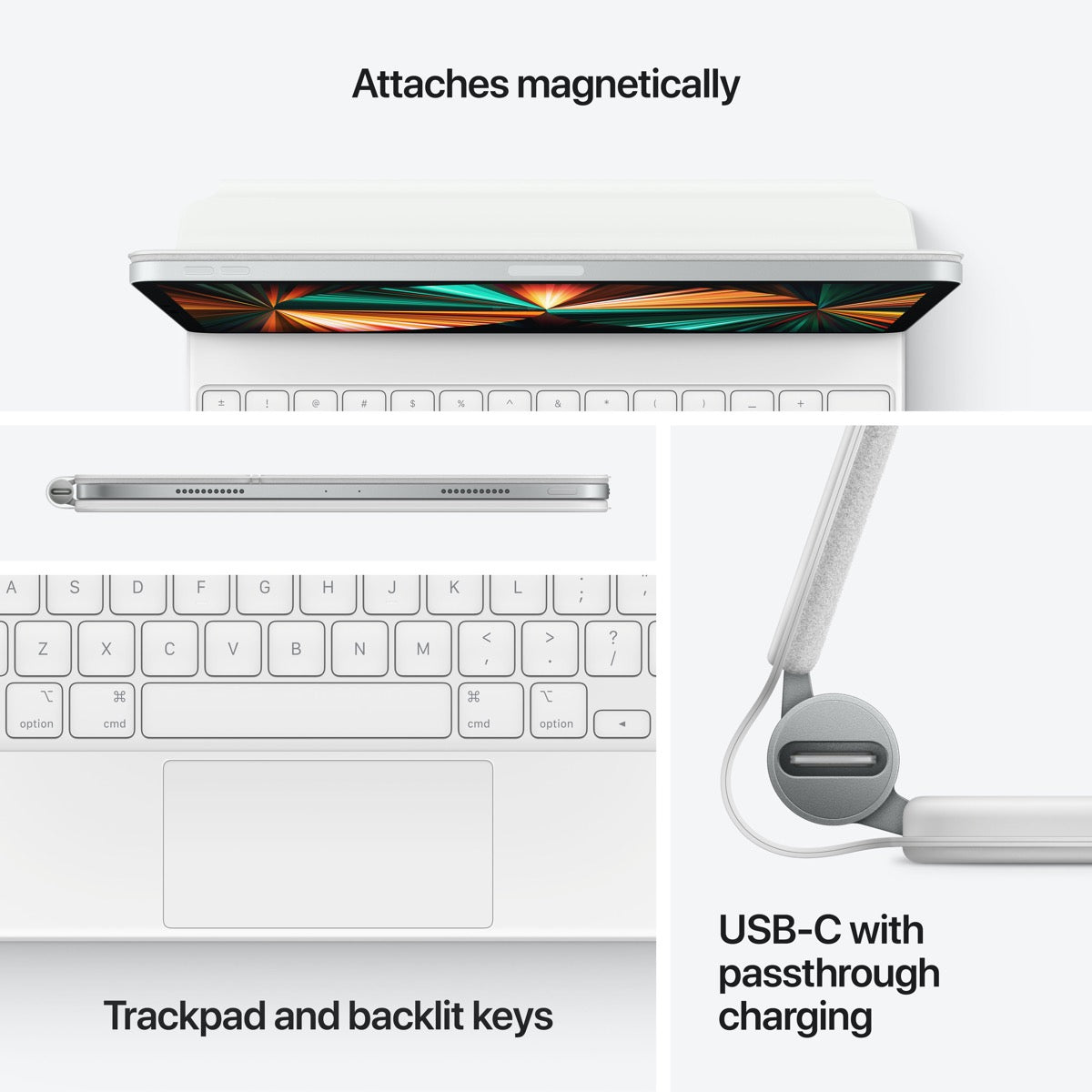 Magic Keyboard για 12.9-inch iPad Pro (5th/6th gen) - Greek - Black