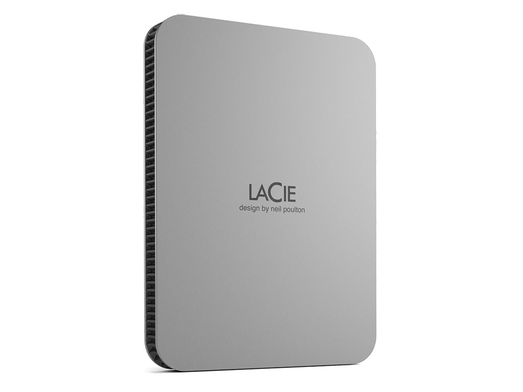LaCie Mobile Drive USB-C, 2TB - Moon Silver