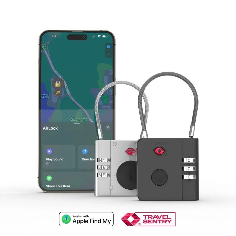 Oneadaptr Airlock Travel Find My Black