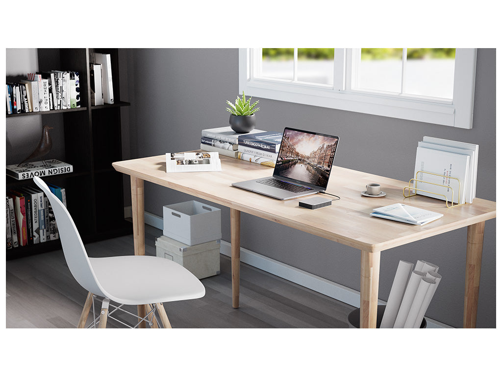 LaCie Mobile Drive USB-C, 5TB - Moon Silver