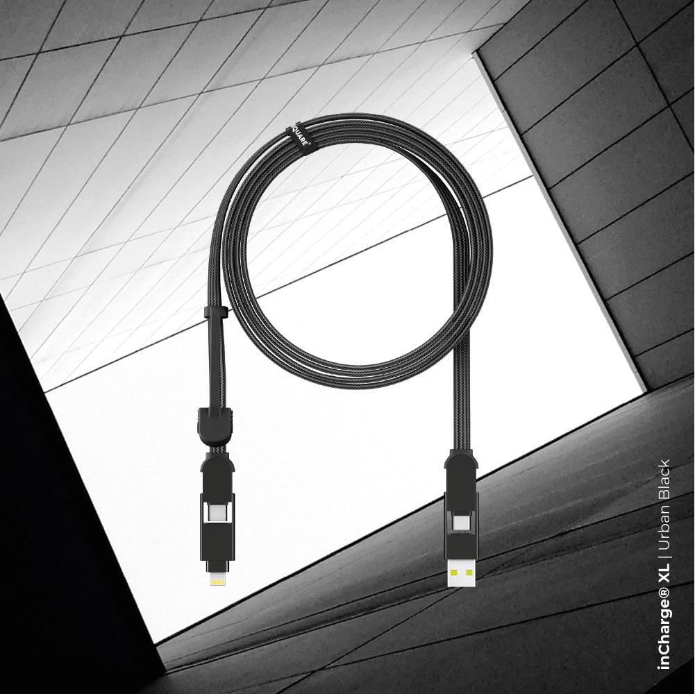 Rolling Square inCharge XL Medium 2m Urban Black