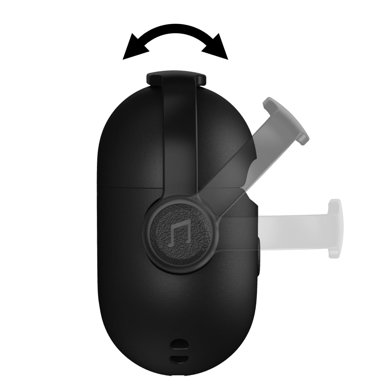 iStorm essentials Rugged Case for AirPods Pro - Black