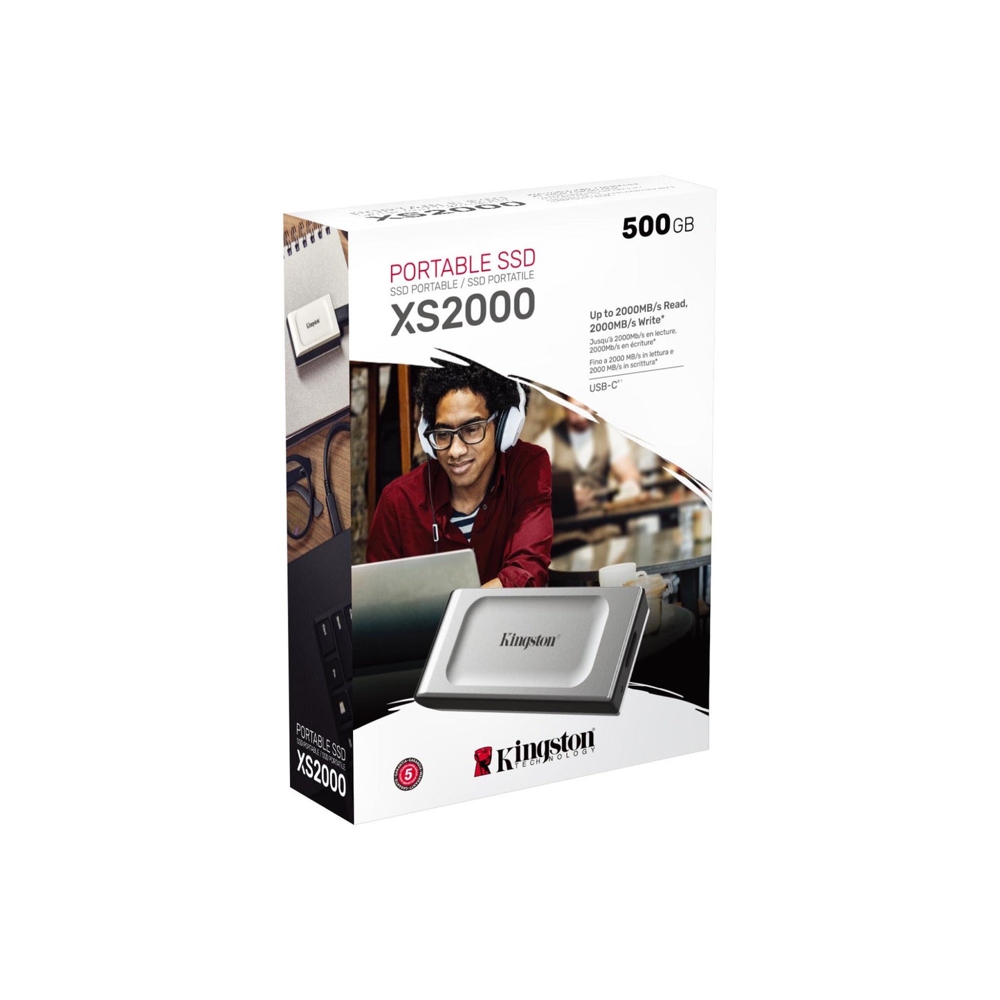 Kingston XS2000 External SSD - 500GB