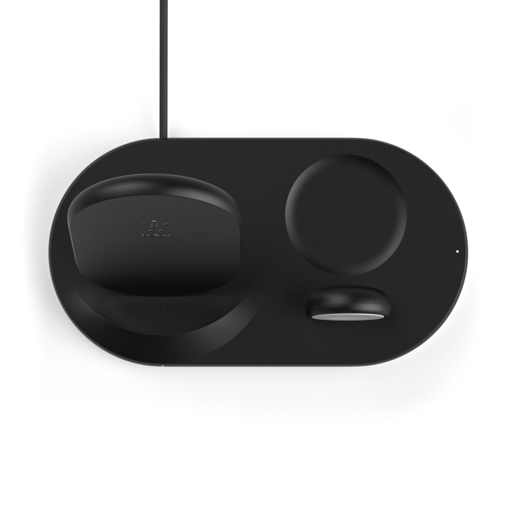 Belkin BOOST↑CHARGE™ 3-in-1 Wireless Charger - Black