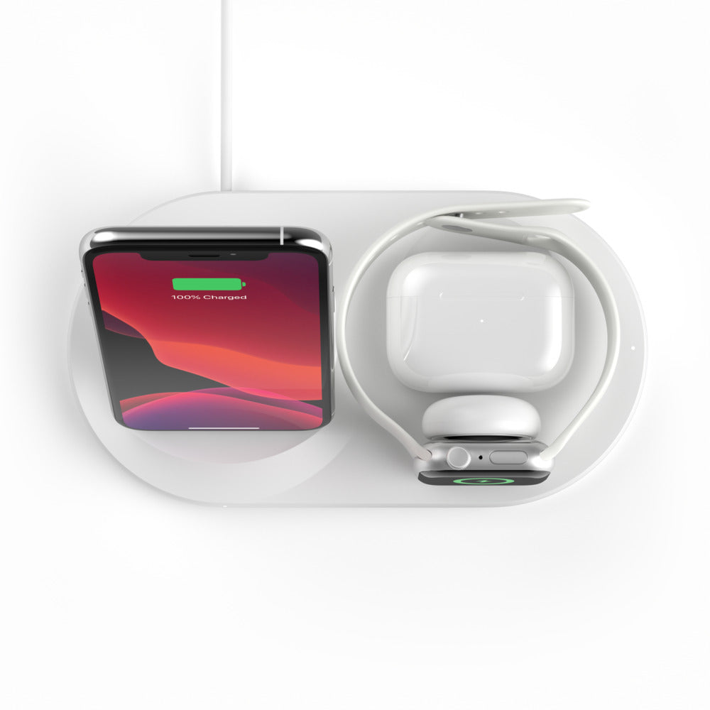 Belkin BOOST↑CHARGE™ 3-in-1 Wireless Charger - White