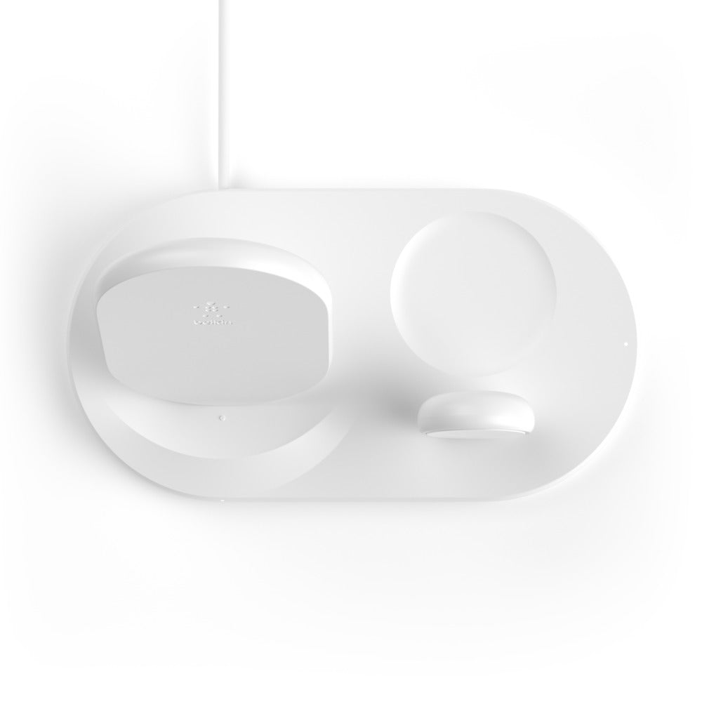 Belkin BOOST↑CHARGE™ 3-in-1 Wireless Charger - White