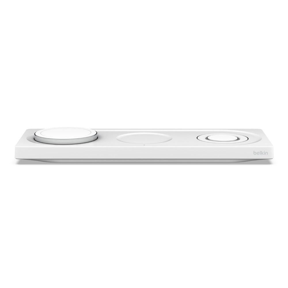 Belkin BOOST↑CHARGE PRO 3-in-1 Wireless Charging Pad with MagSafe - White
