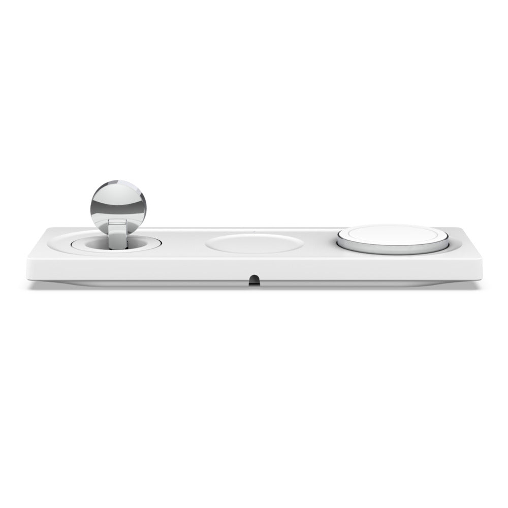 Belkin BOOST↑CHARGE PRO 3-in-1 Wireless Charging Pad with MagSafe - White