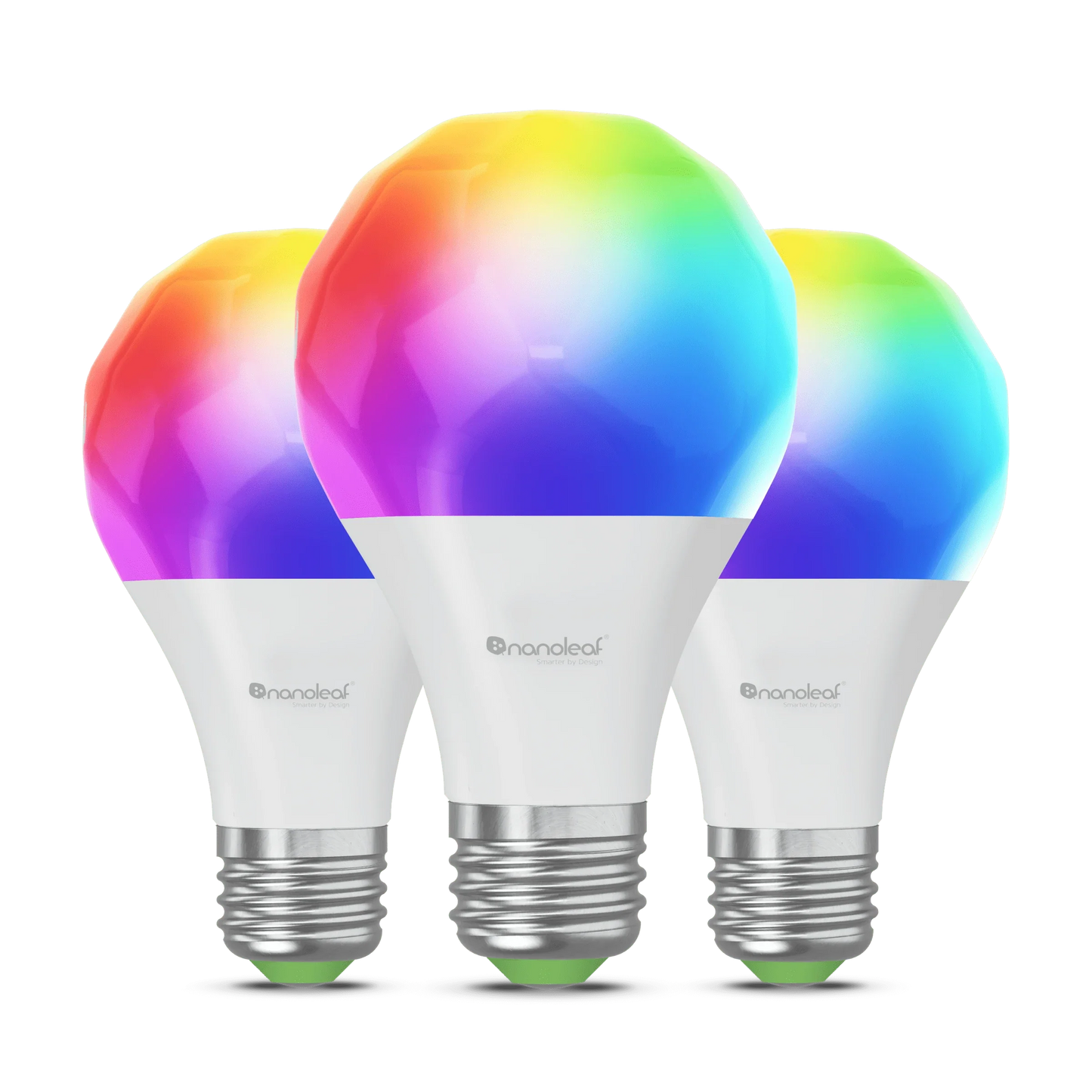 Nanoleaf Essentials Matter Thread E27 Smart Bulbs (3 Pack)