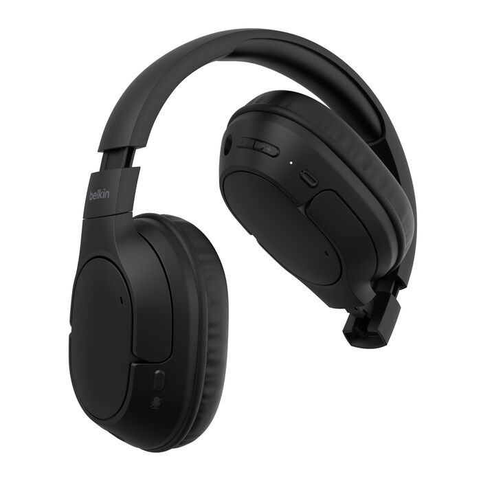 Belkin SoundForm Surround Wireless Over-Ear Headphones - Black