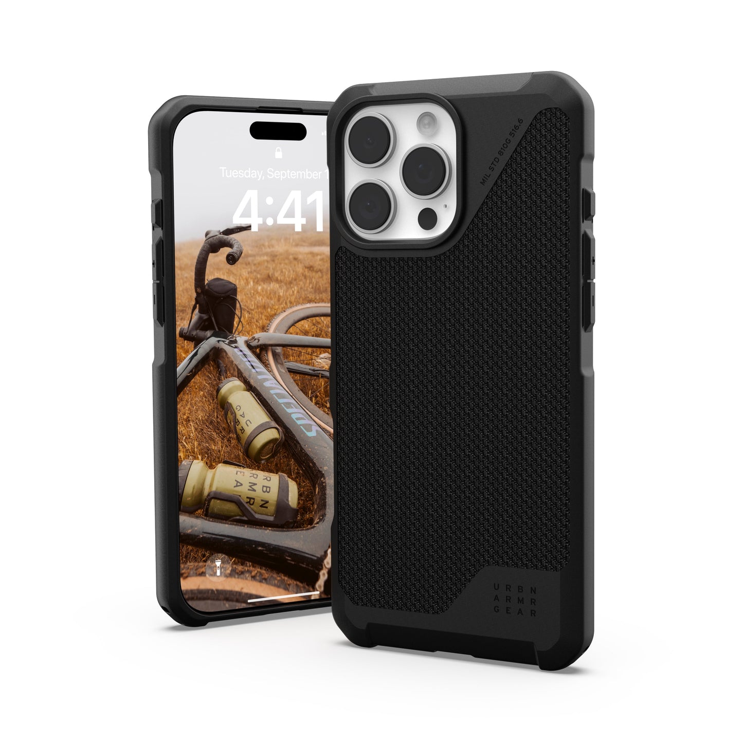 UAG Metropolis LT Magsafe, Kevlar Black - iPhone 16 Pro