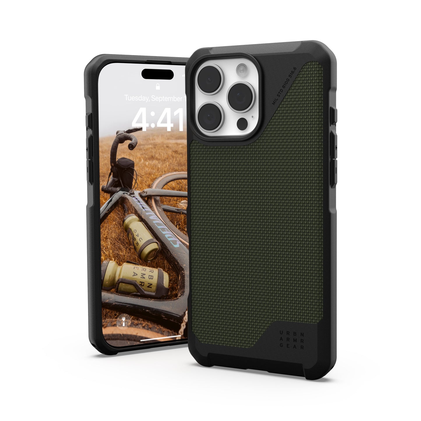 UAG Metropolis LT Magsafe, Kevlar Olive - iPhone 16 Pro