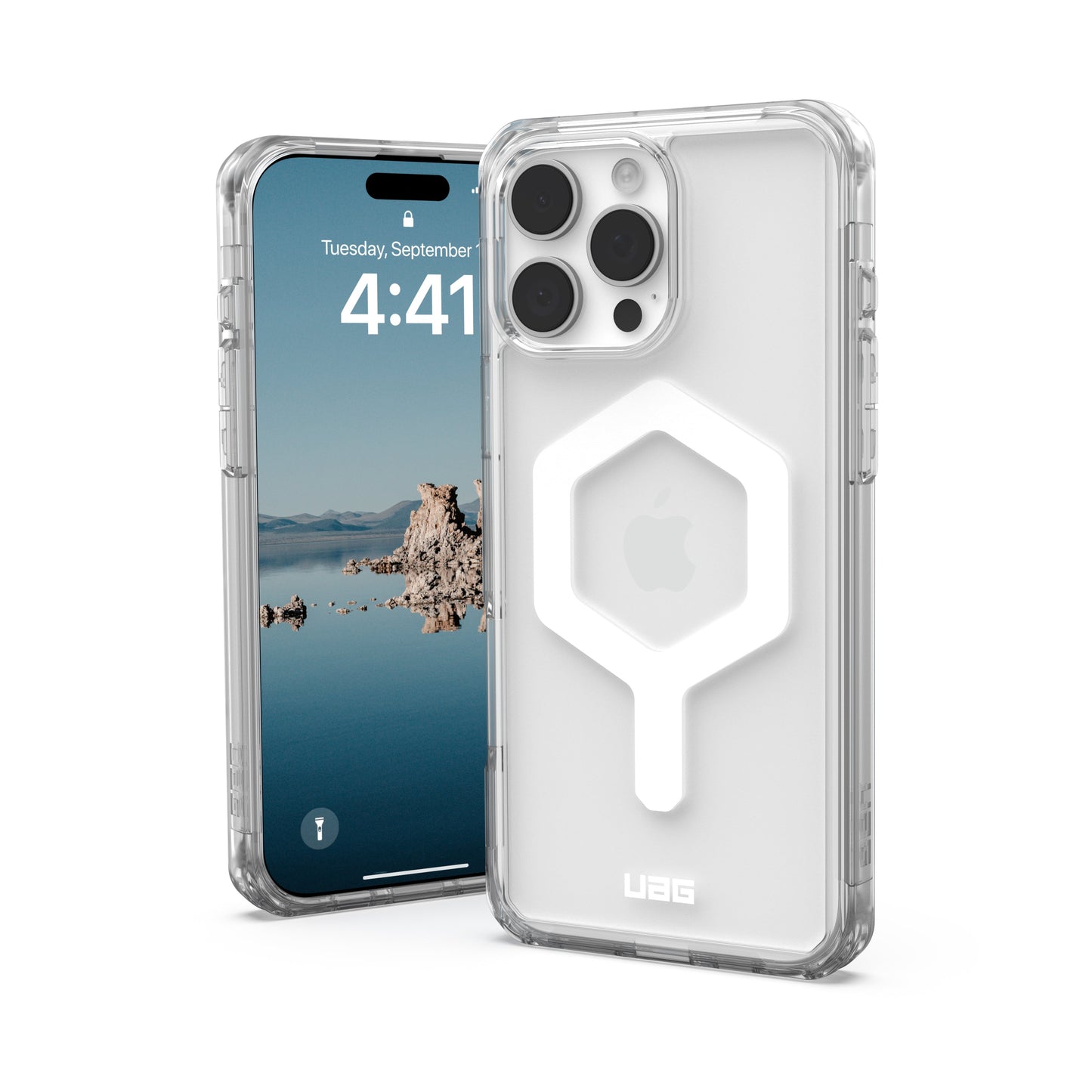 UAG Plyo Magsafe, Ice/White - iPhone 16 Pro Max