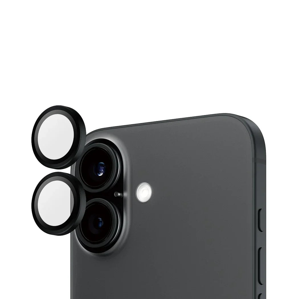 PanzerGlass Hoops Lens Protector iPhone 16 | 16 Plus - Black