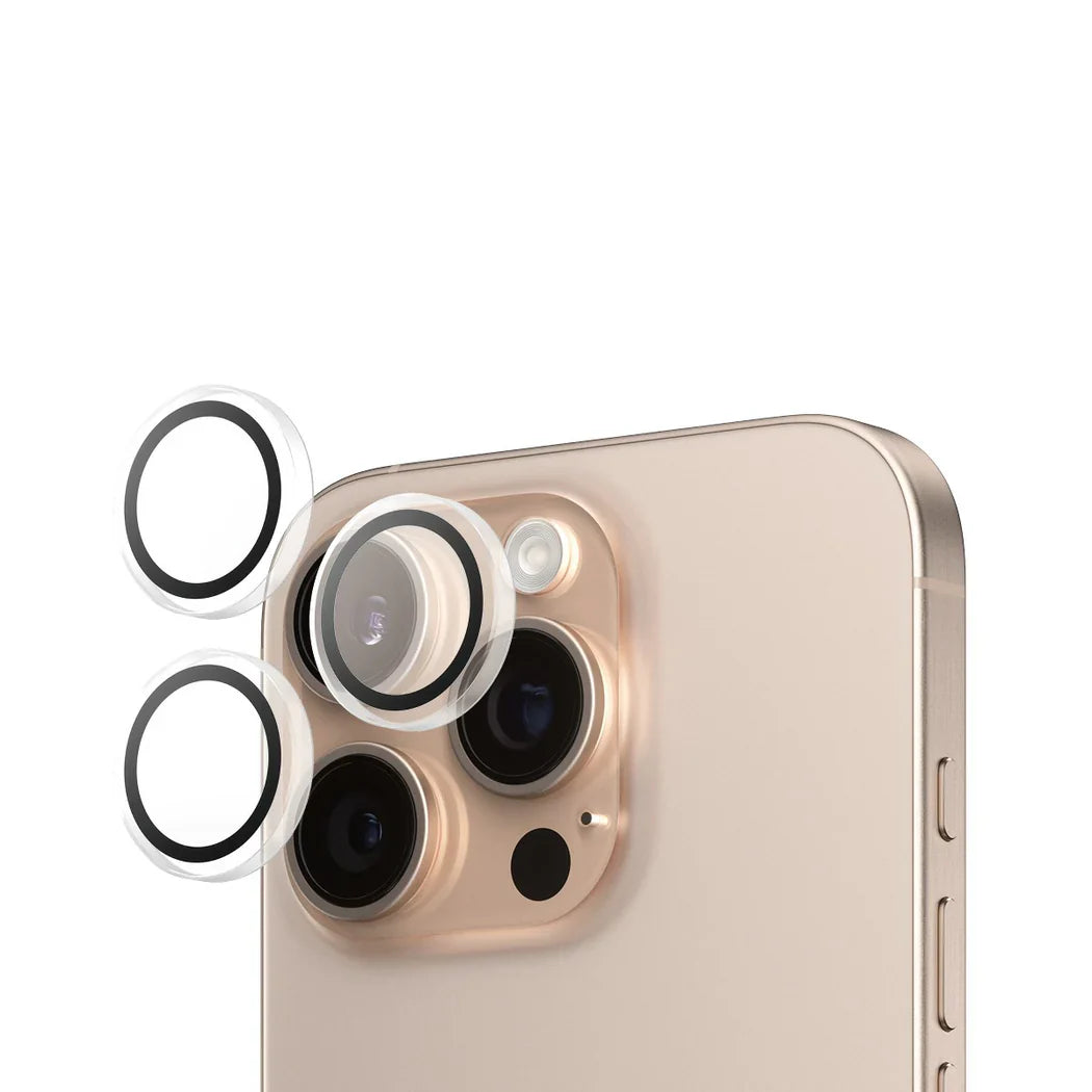 PanzerGlass Hoops Lens Protector iPhone 16 Pro | 16 Pro Max - Clear