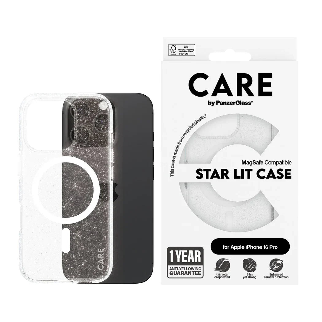 CARE by PanzerGlass Flagship Case iPhone 16 Pro Max - Lit