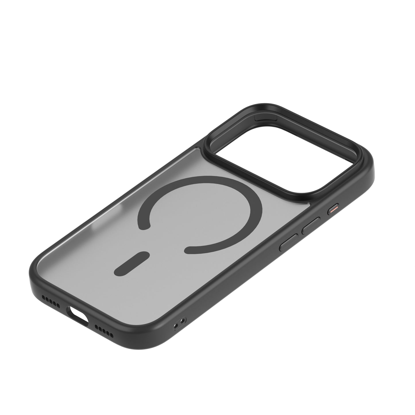 iStorm essentials iPhone 17 Pro Magnetic Silicone Case Black