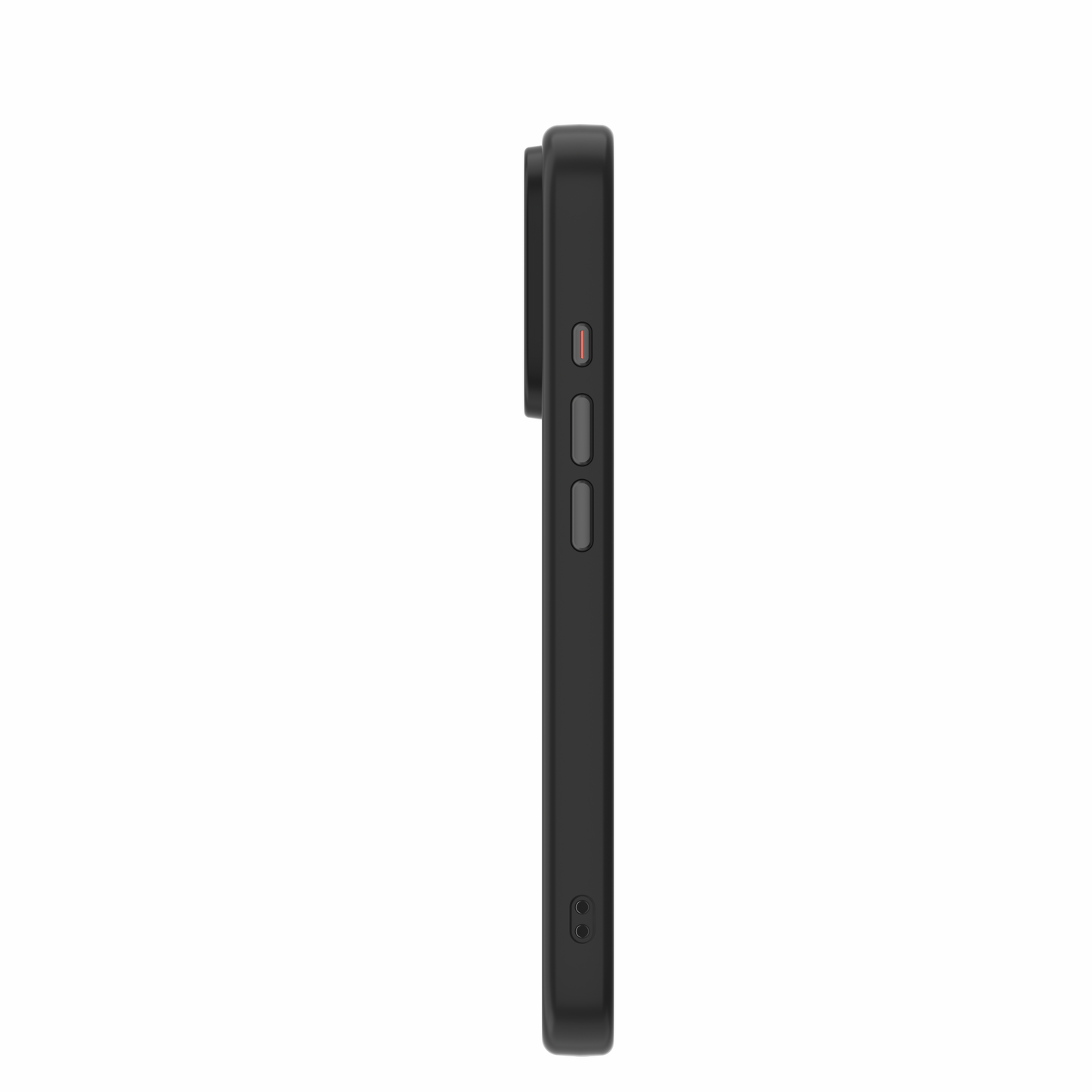 iStorm essentials iPhone 17 Pro Magnetic Silicone Case Black