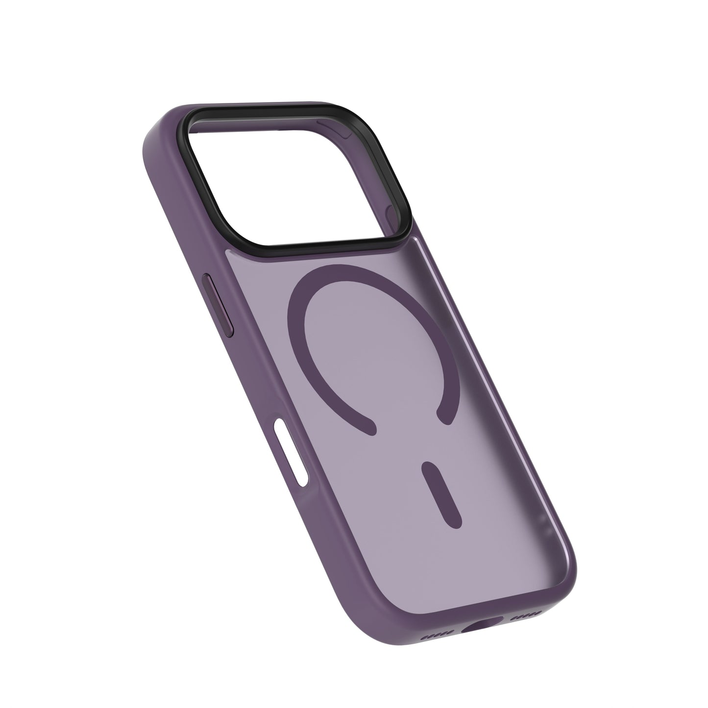 iStorm essentials iPhone 17 Pro Magnetic Silicone Case Deep Purple