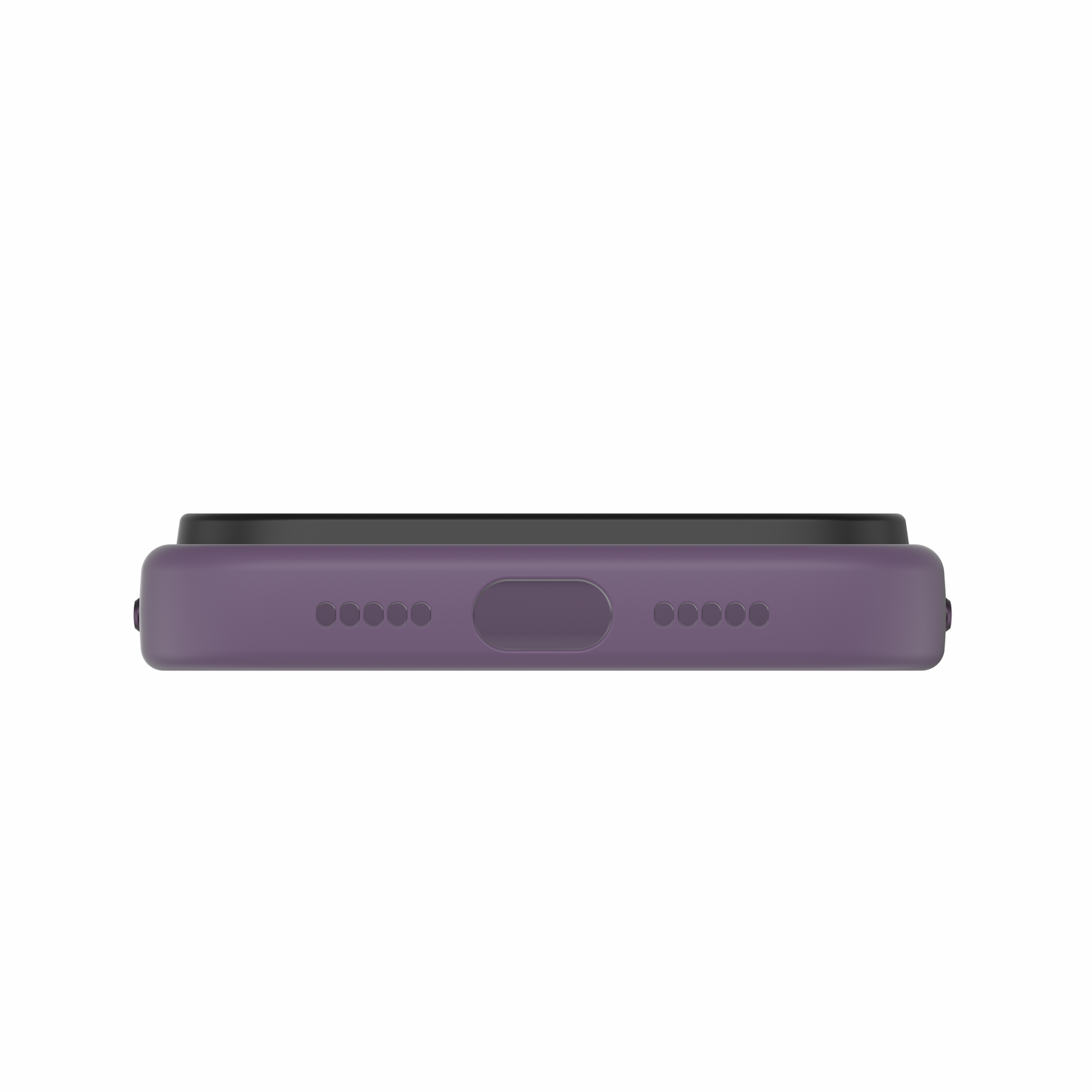 iStorm essentials iPhone 17 Pro Magnetic Silicone Case Deep Purple