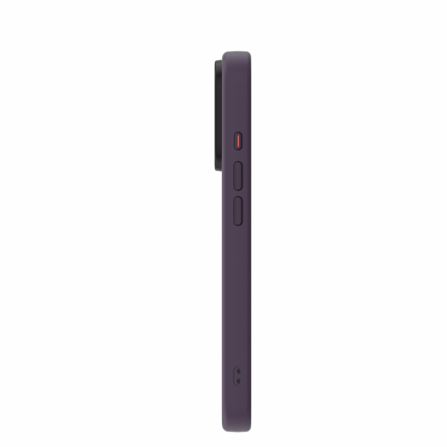 iStorm essentials iPhone 17 Pro Magnetic Silicone Case Deep Purple