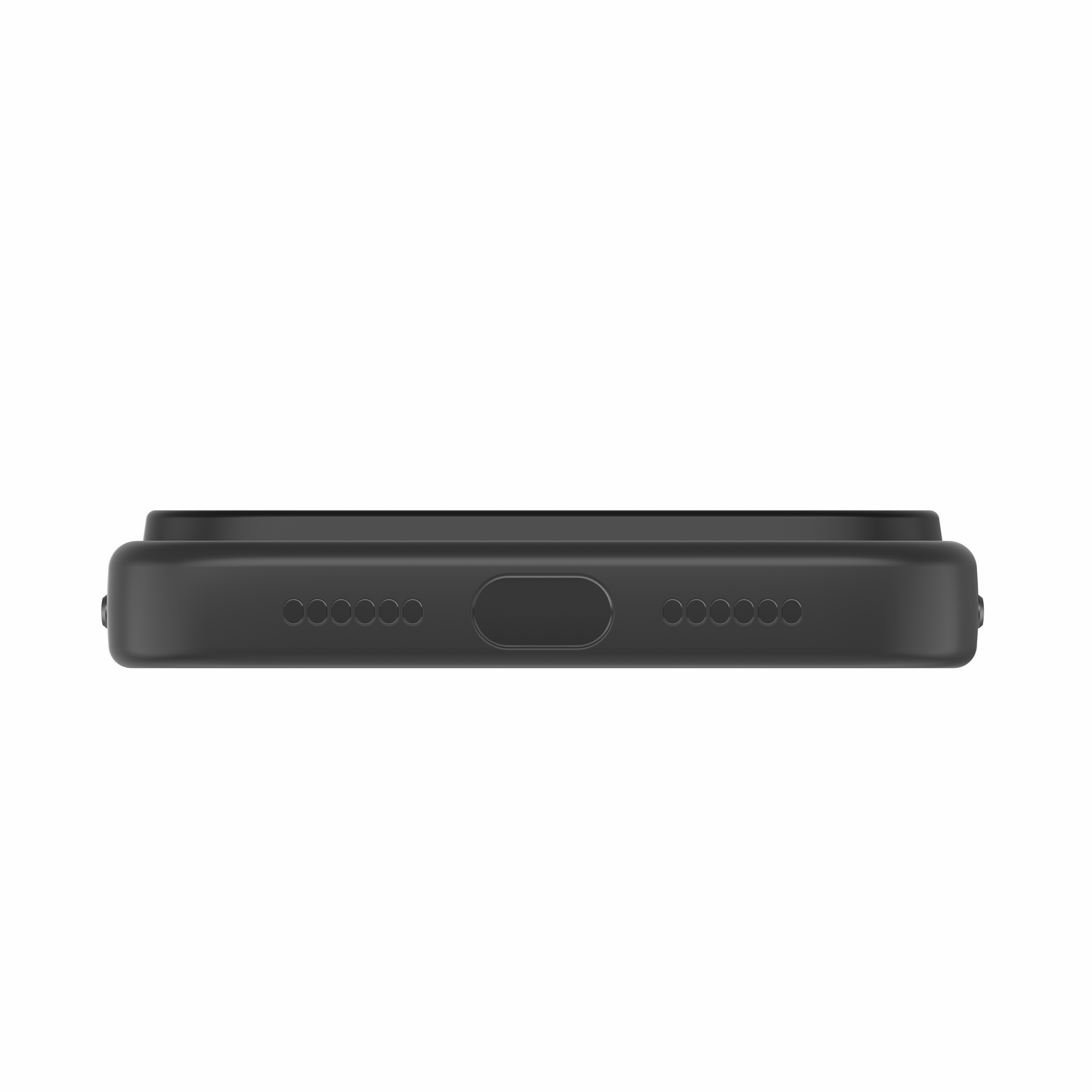 iStorm essentials iPhone 17 Pro Max Magnetic Silicone Case Black