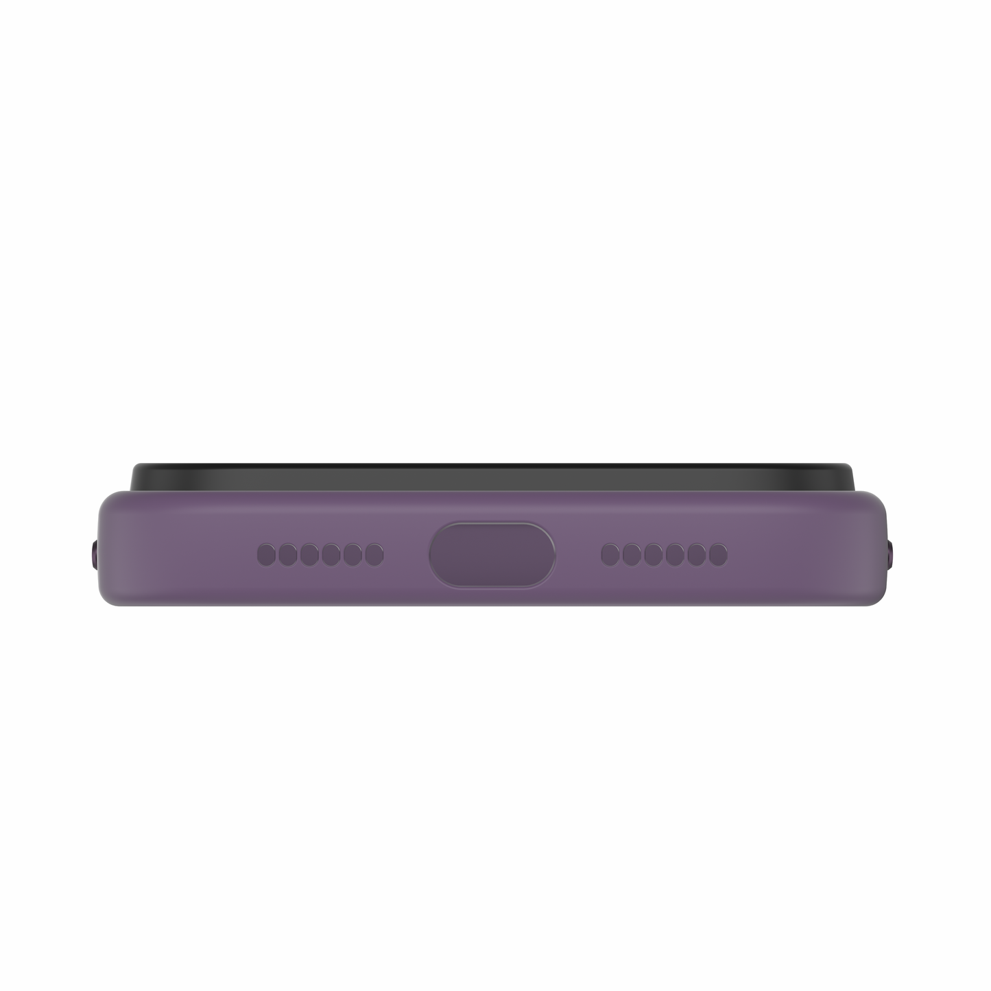 iStorm essentials iPhone 17 Pro Max Magnetic Silicone Case Deep Purple