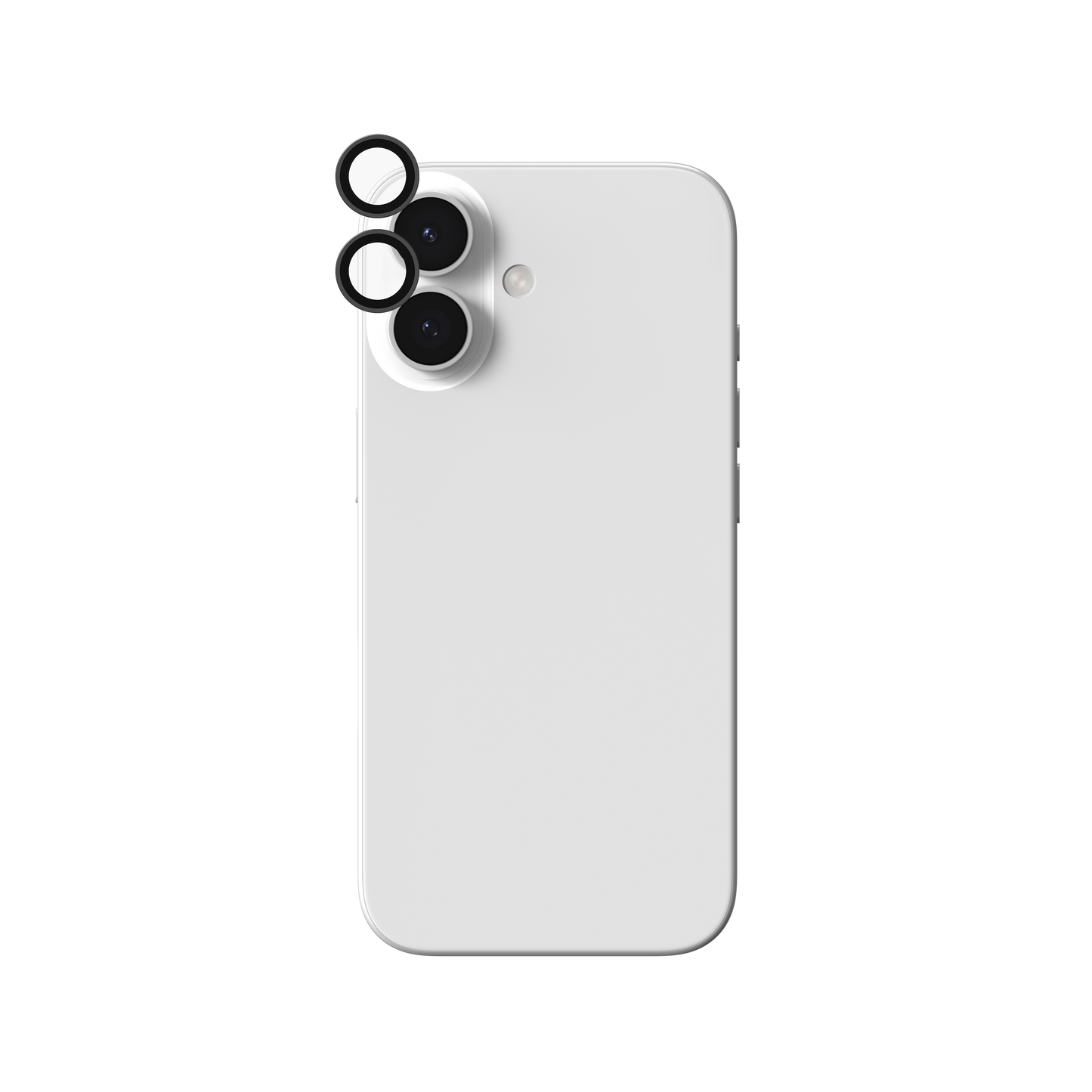 InvisibleShield Premium CameraRings for iPhone 17/16/16 Plus - Silver