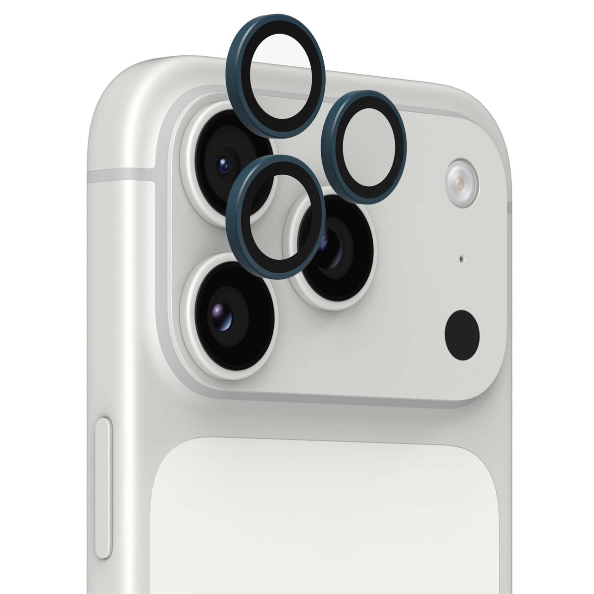 InvisibleShield Premium CameraRings for iPhone 15/16/17 Pro/Pro Max - Blue