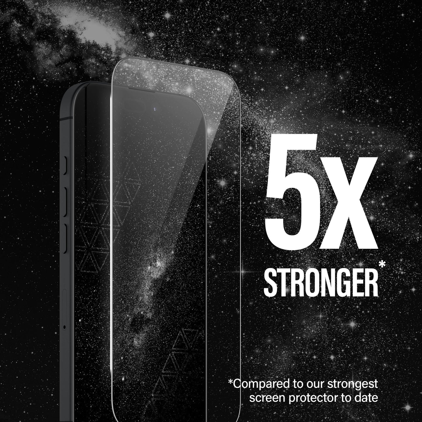 PanzerGlass Ceramic Screen Protector iPhone 16 Pro  | Ultra-Wide Fit