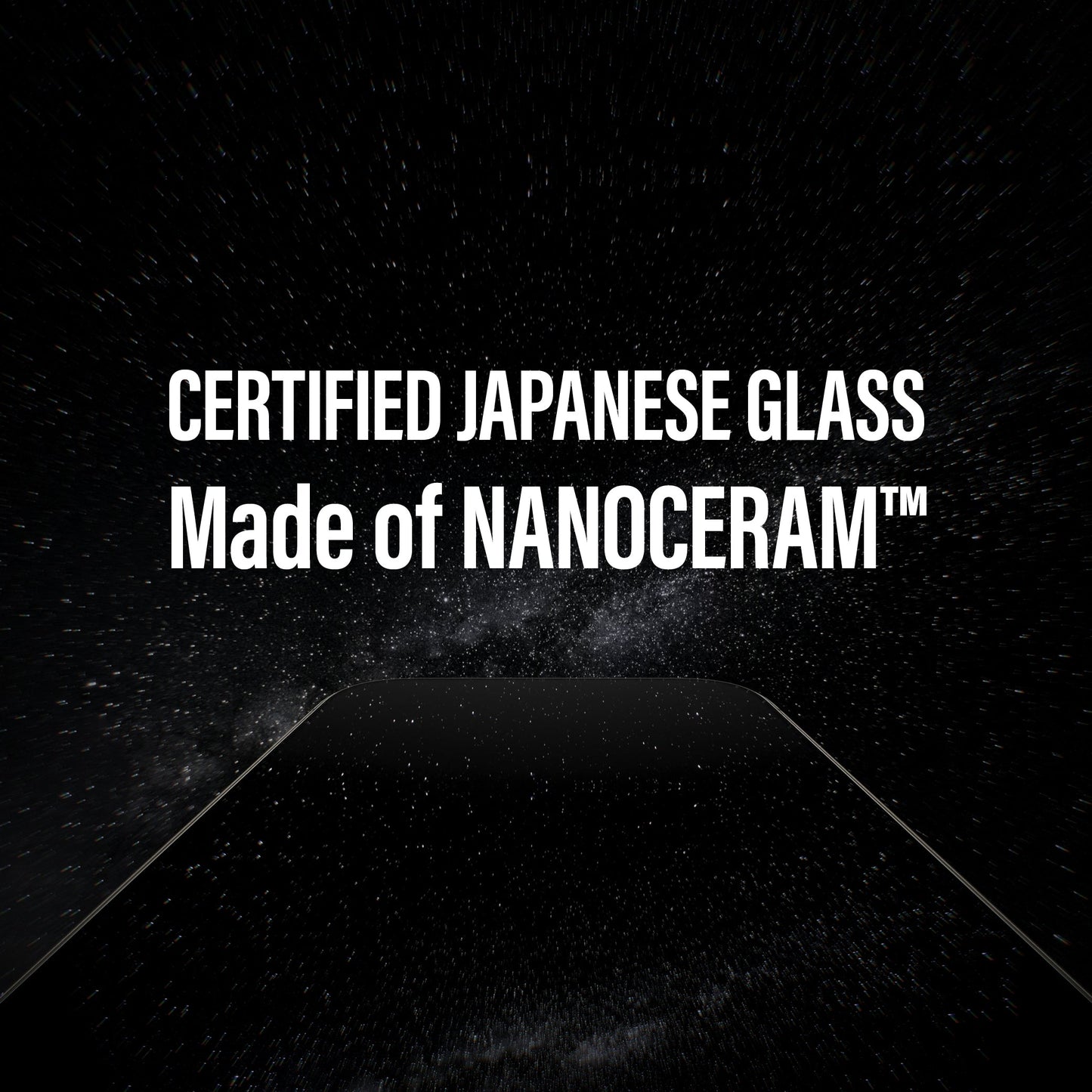 PanzerGlass Ceramic Screen Protector iPhone 16 Plus | Ultra-Wide Fit