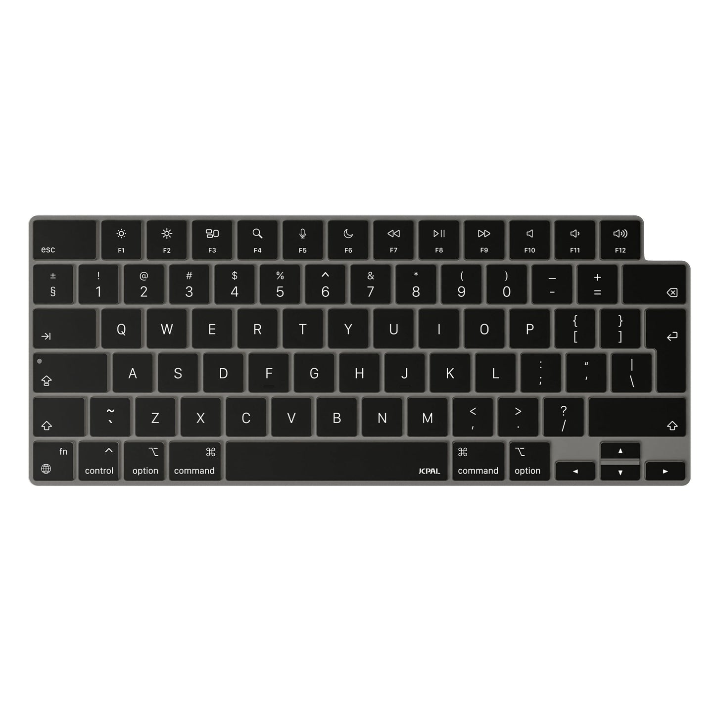 JCPal VerSkin Black Keyboard Protector