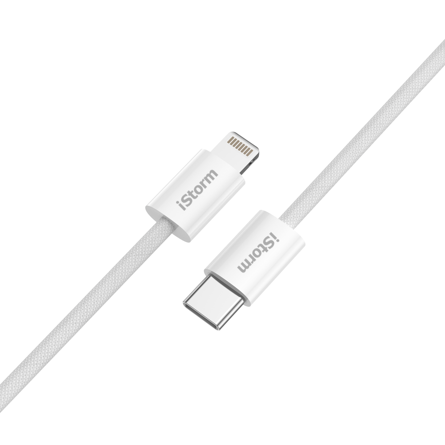 iStorm essentials USB-C to Lightning Braided Cable, 2m