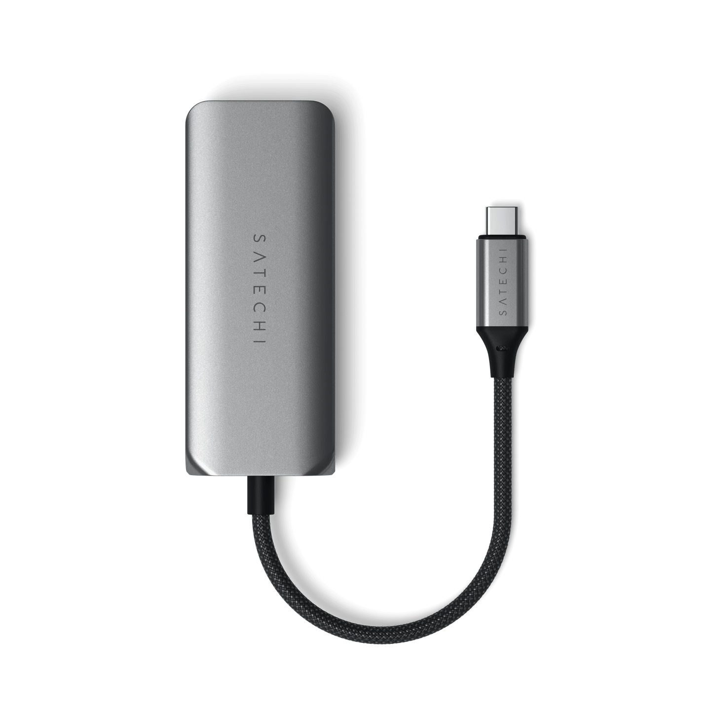Satechi 4-in-1 USB-C Hub with 2.5 Gigabit Ethernet - Space Gray