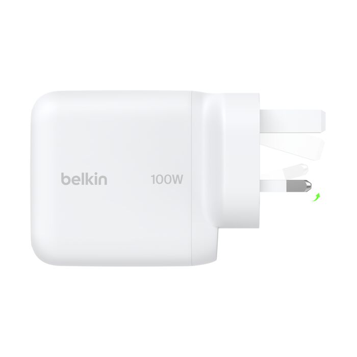 Belkin Usb-C Gan Wall Charger 100W
