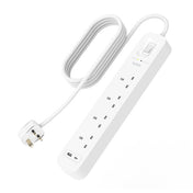 Belkin Surge Protector with USB-C and USB-A Ports (4 Outlets with 1 USB-C &amp; 1 USB-A)