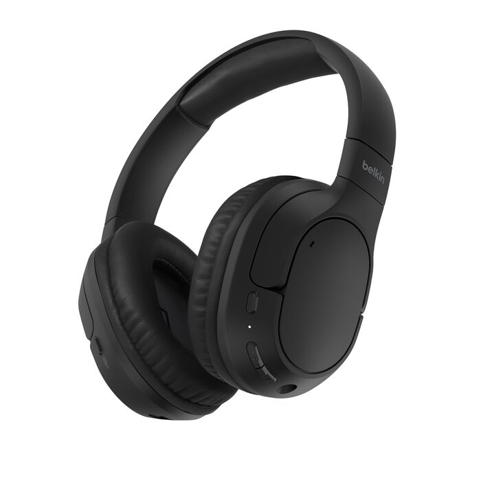 Belkin SoundForm Surround Wireless Over-Ear Headphones - Black