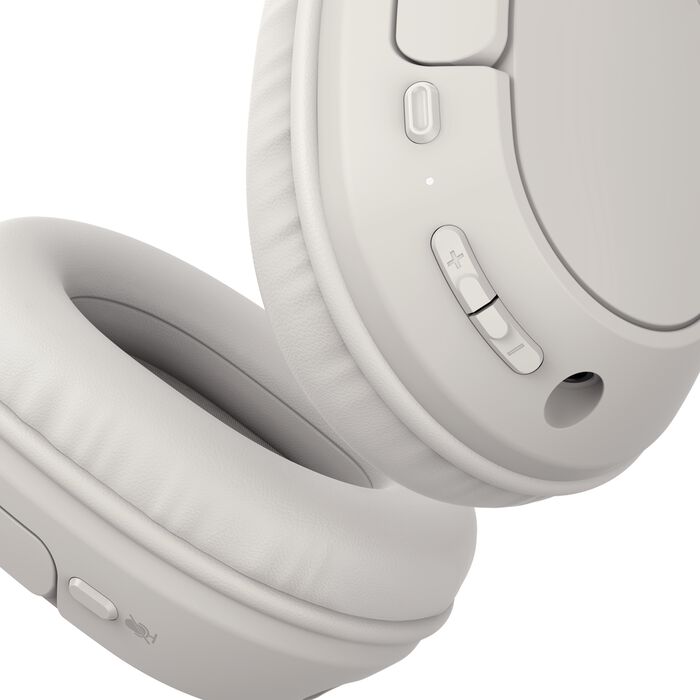 Belkin SoundForm Surround Wireless Over-Ear Headphones - Sand