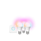 Philips Hue Essential starter kit: 3x E27 smart bulbs - 806 lm